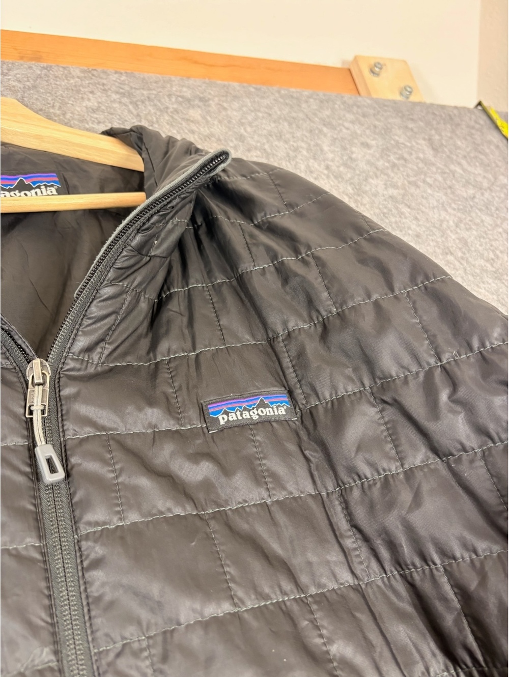 Patagonia nano puff Black Quilted Pullover Jacket size 2Xl mens - Picture 4 of 10